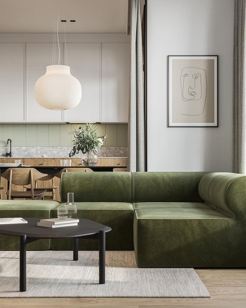 Модульний диван в інтер'єрі: поради щодо вибору та надихаючі фотоідеї