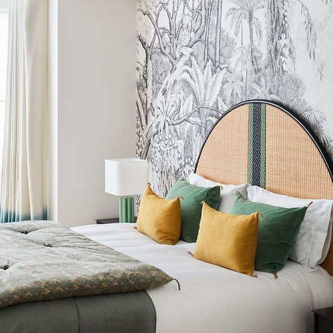 Ізголов'я з ротангу