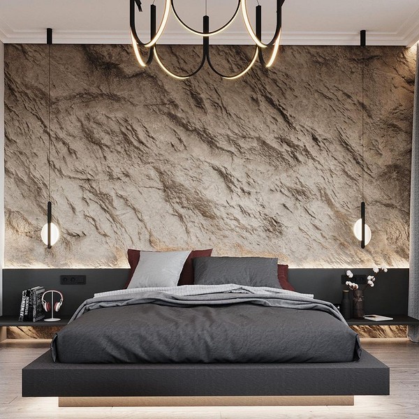 Парящая кровать в интерьере: плюсы, минусы и 73 красивых фото