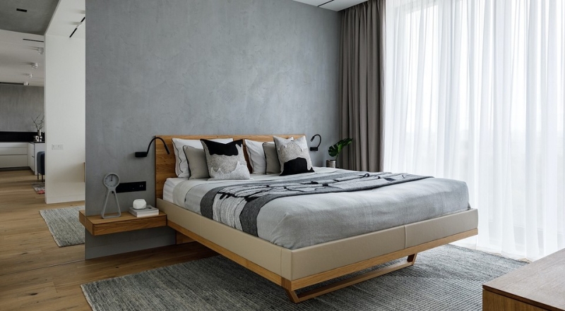 Парящая кровать в интерьере: плюсы, минусы и 73 красивых фото