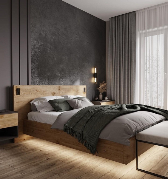 Парящая кровать в интерьере: плюсы, минусы и 73 красивых фото