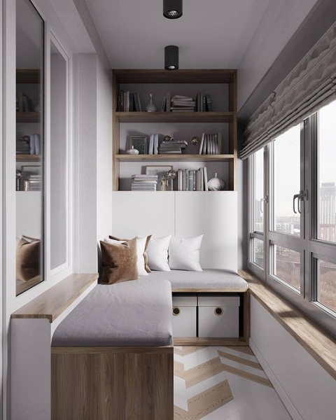 Корисна інструкція: як зробити полиці на балконі самому