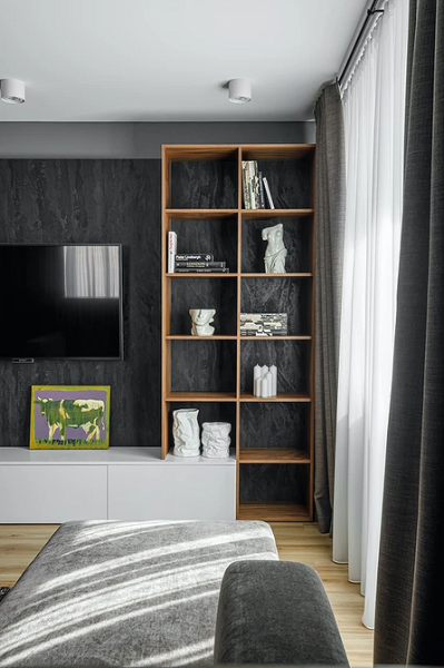 Полки в інтер'єрі: види, функціонал, варіанти застосування і 98 стильних фото