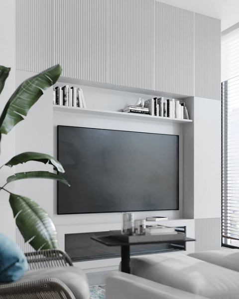 Полки в інтер'єрі: види, функціонал, варіанти застосування і 98 стильних фото