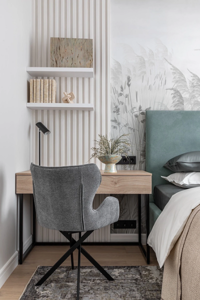 Полки в інтер'єрі: види, функціонал, варіанти застосування і 98 стильних фото