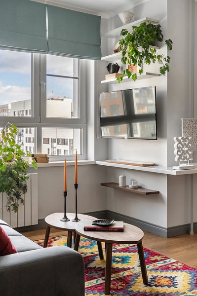 Полки в інтер'єрі: види, функціонал, варіанти застосування та 98 стильних фото