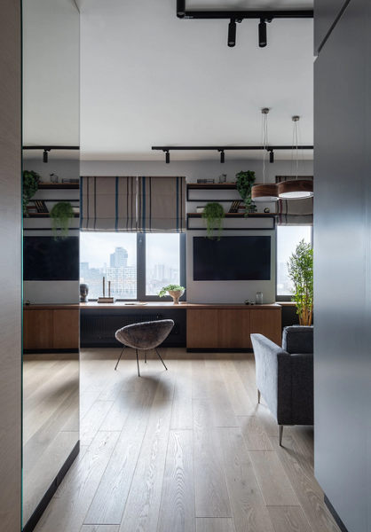 Полки в інтер'єрі: види, функціонал, варіанти застосування і 98 стильних фото