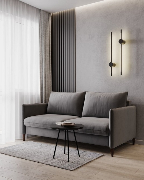 Серая мебель в интерьере: варианты сочетаний и 96 потрясающих фото