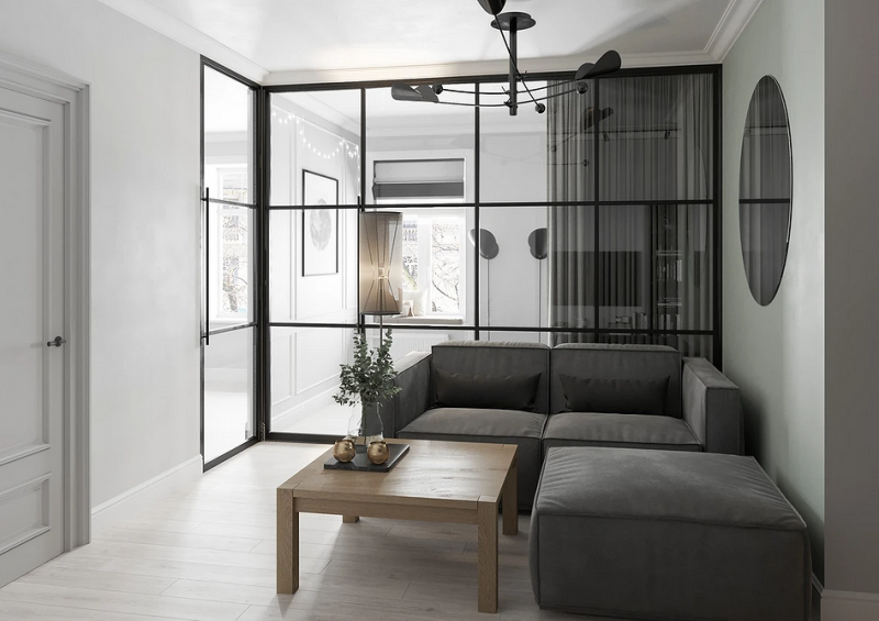 Серый диван в интерьере: советы по выбору, идеи для разных комнат и 60 фотопримеров