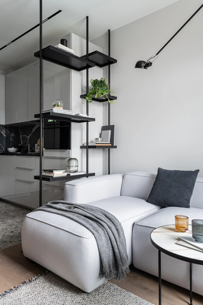 Серый диван в интерьере: советы по выбору, идеи для разных комнат и 60 фотопримеров