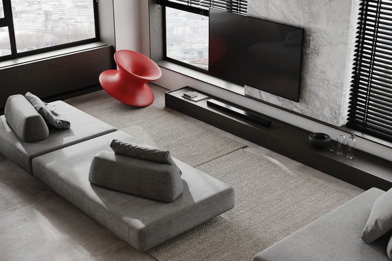 Серый диван в интерьере: советы по выбору, идеи для разных комнат и 60 фотопримеров