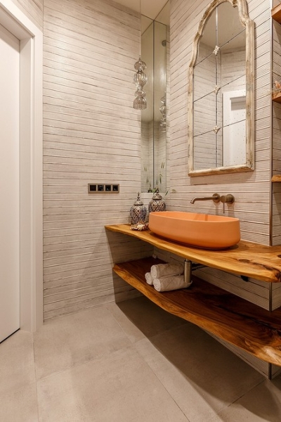 Столешница из дерева: лучшие идеи для интерьера и 32 фото