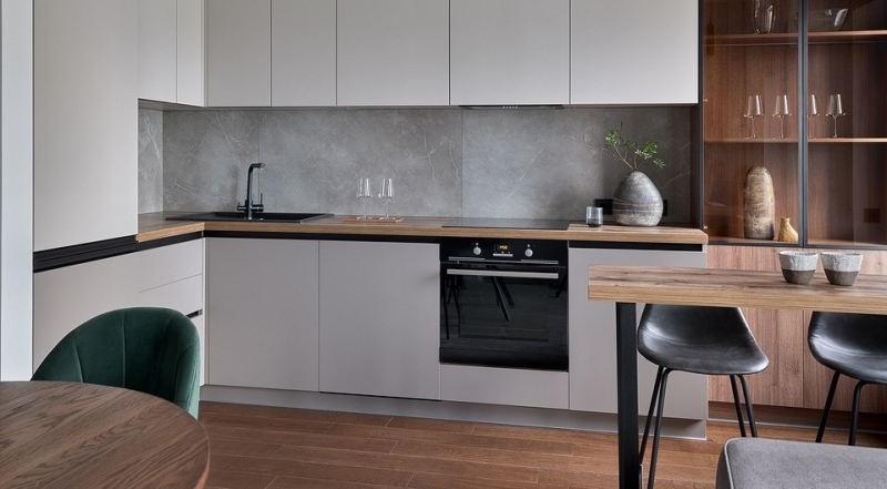 Столешница из дерева: лучшие идеи для интерьера и 32 фото