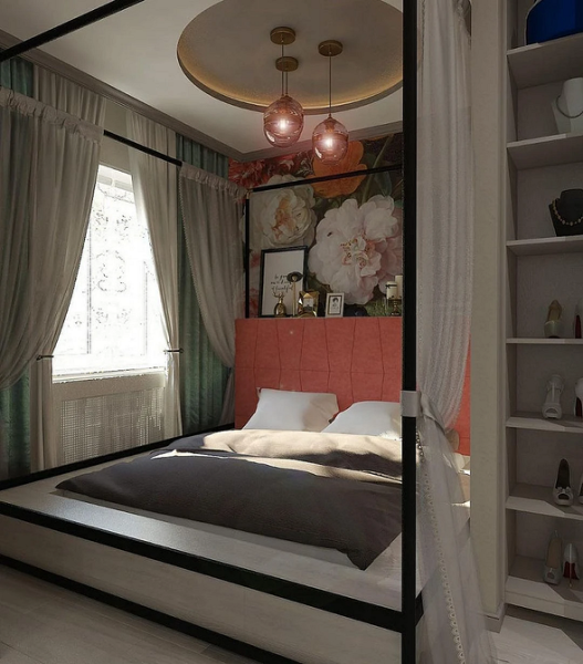 Комфорт Та Затишок З Вбудованим Освітленням Ліжко-подіум з вбудованим освітленням