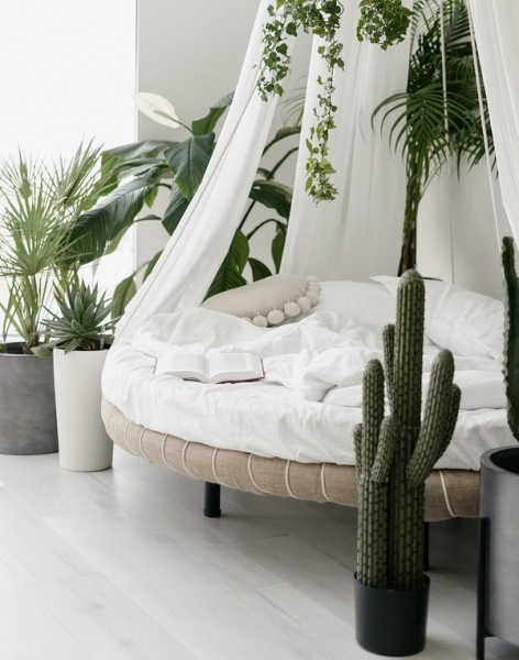 Ліжка з округлими формами: тренд 2024 Ліжко з округлими формами в інтер'єрі спальні