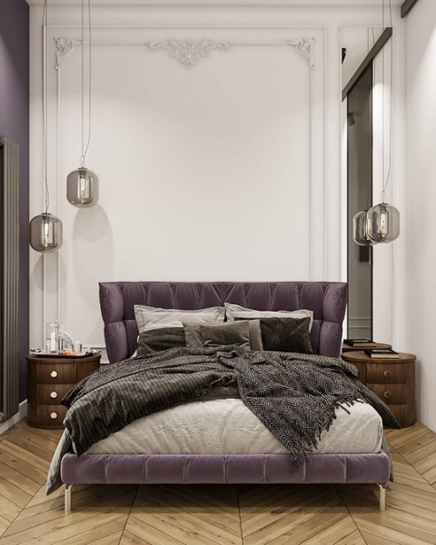 Легкий Спосіб Змінити Колір Ліжка Ліжко-подіум з яскравою постільною білизною