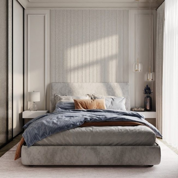 М'яке ліжко: оригінальні рішення М'яке ліжко з оригінальним узголів'ям