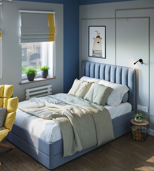 Покривало Як Елемент Декору Ліжко-подіум з покривалом