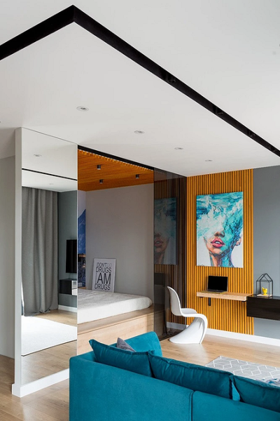 Стильний Дизайн Ліжка-Подіуму Ліжко-подіум з оригінальним дизайном