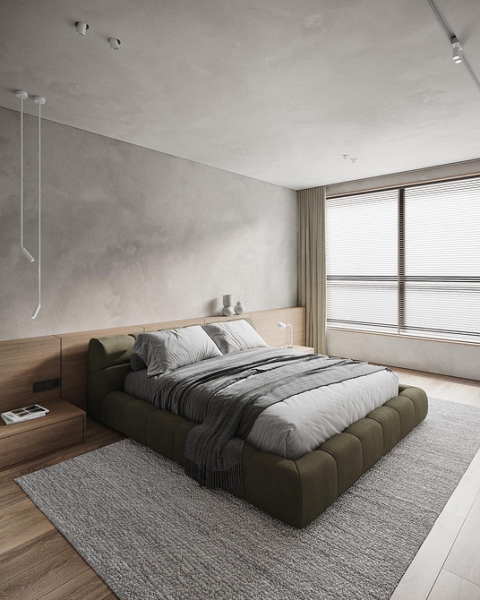 М'яке ліжко: ідеальне рішення для спальні Інтер'єр спальні з акцентом на м'яке ліжко