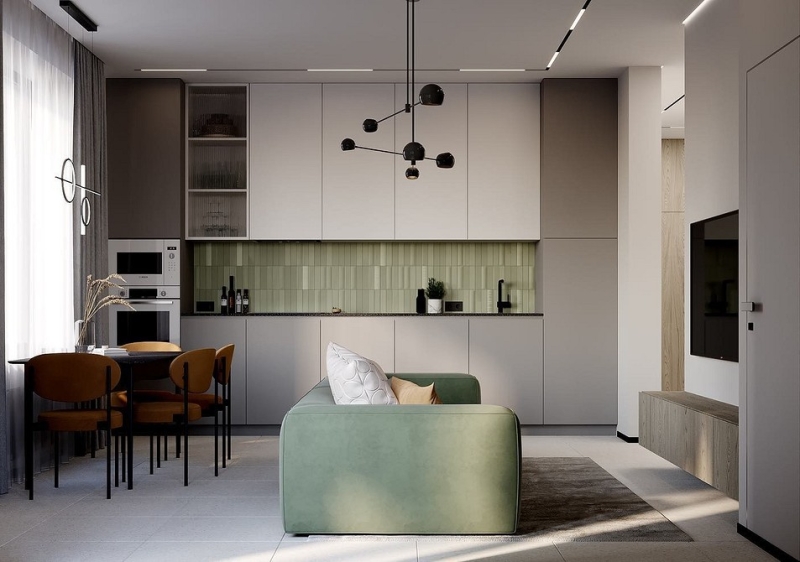 Зелений Диван В Інтер'Єрі: Вибір Відтінку Та Ідеї Поєднання 28 - Ліжка Та Матраци Зеленый диван в интерьере: какой выбрать и с чем сочетать (105 фото)