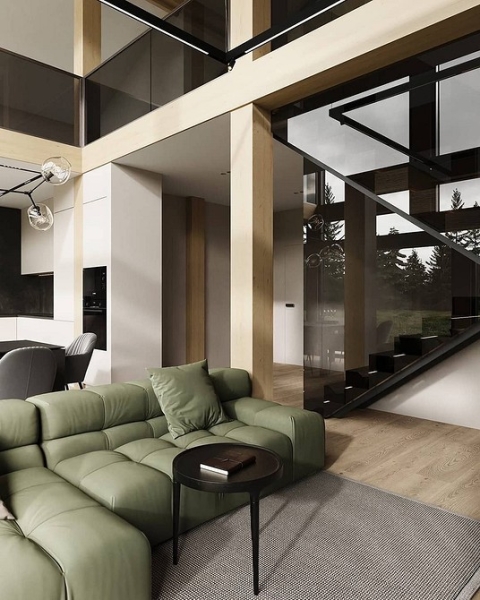 Зелений Диван В Інтер'Єрі: Вибір Відтінку Та Ідеї Поєднання 27 - Ліжка Та Матраци Зеленый диван в интерьере: какой выбрать и с чем сочетать (105 фото)