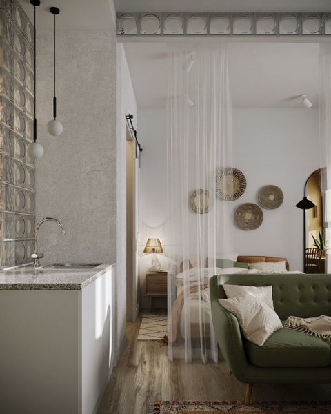 Зелений Диван В Інтер'Єрі: Вибір Відтінку Та Ідеї Поєднання 24 - Ліжка Та Матраци Зеленый диван в интерьере: какой выбрать и с чем сочетать (105 фото)