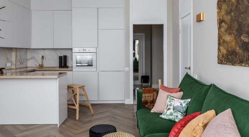 Зелений Диван В Інтер'Єрі: Вибір Відтінку Та Ідеї Поєднання 1 - Ліжка Та Матраци Зеленый диван в интерьере: какой выбрать и с чем сочетать (105 фото)