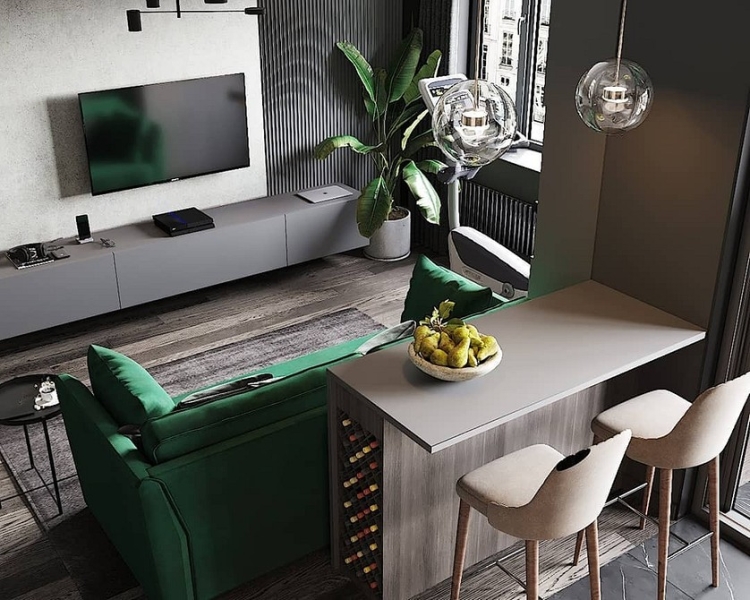 Зелений Диван В Інтер'Єрі: Вибір Відтінку Та Ідеї Поєднання 6 - Ліжка Та Матраци Зеленый диван в интерьере: какой выбрать и с чем сочетать (105 фото)