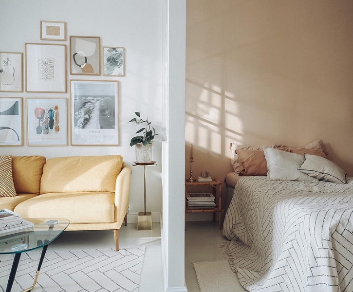 Жовтий Диван В Інтер'Єрі: Стильні Поєднання Та Ідеї 2024 20 - Ліжка Та Матраци Желтый диван в интерьере: советы по выбору и 100 красивых фотопримеров