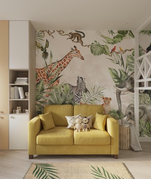 Як Вибрати Жовтий Диван Для Вашого Інтер'Єру: Корисні Поради! 24 - Ліжка Та Матраци Жовтий диван в інтер'єрі: поради щодо вибору та 100 красивих фотоприкладів