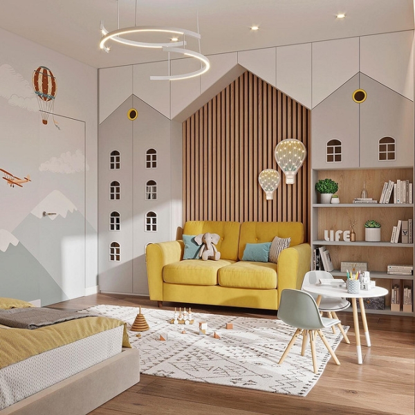 Як Вибрати Жовтий Диван Для Вашого Інтер'Єру: Корисні Поради! 25 - Ліжка Та Матраци Жовтий диван в інтер'єрі: поради щодо вибору та 100 красивих фотоприкладів